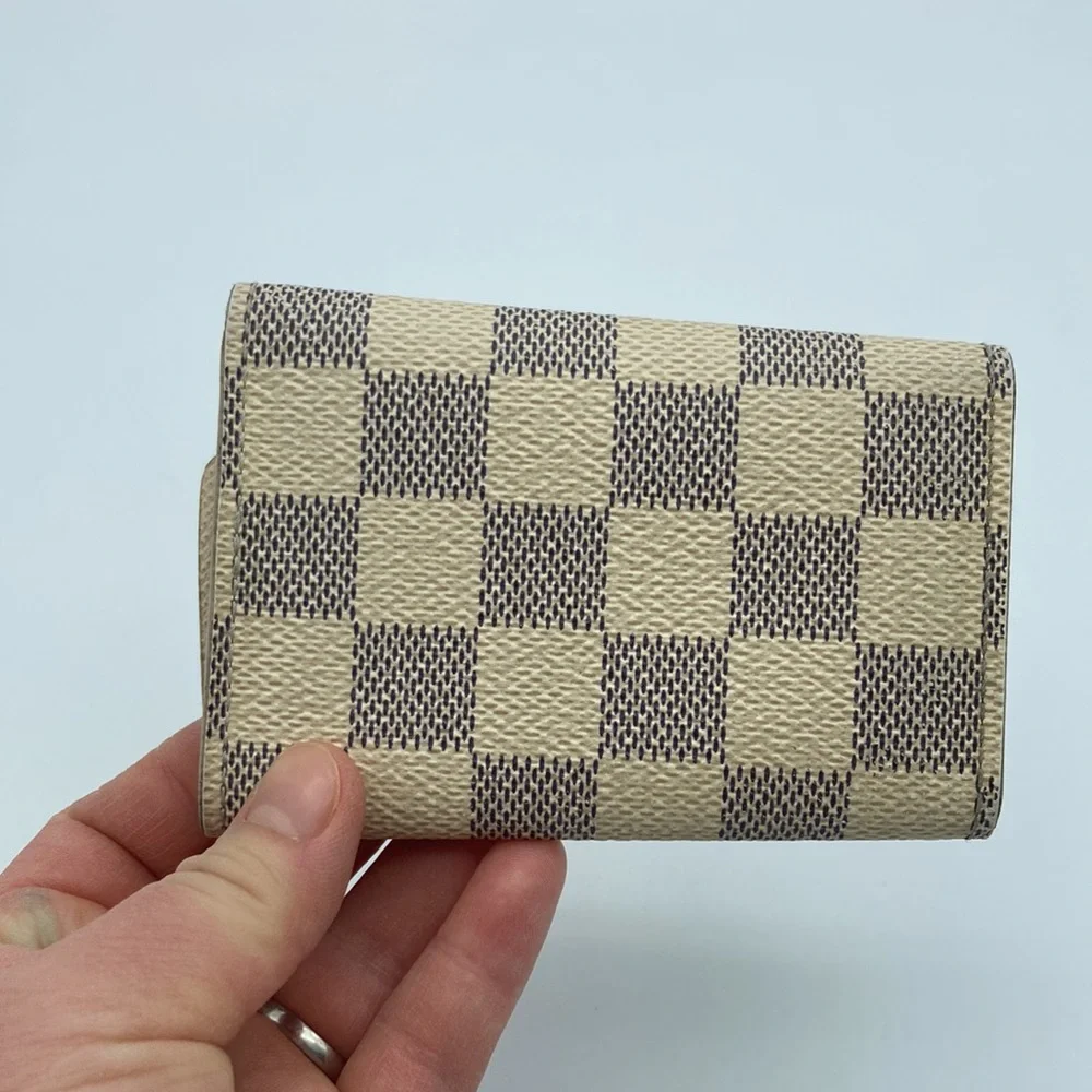 LOUIS VUITTON DAMIER AZUR KEY CASE